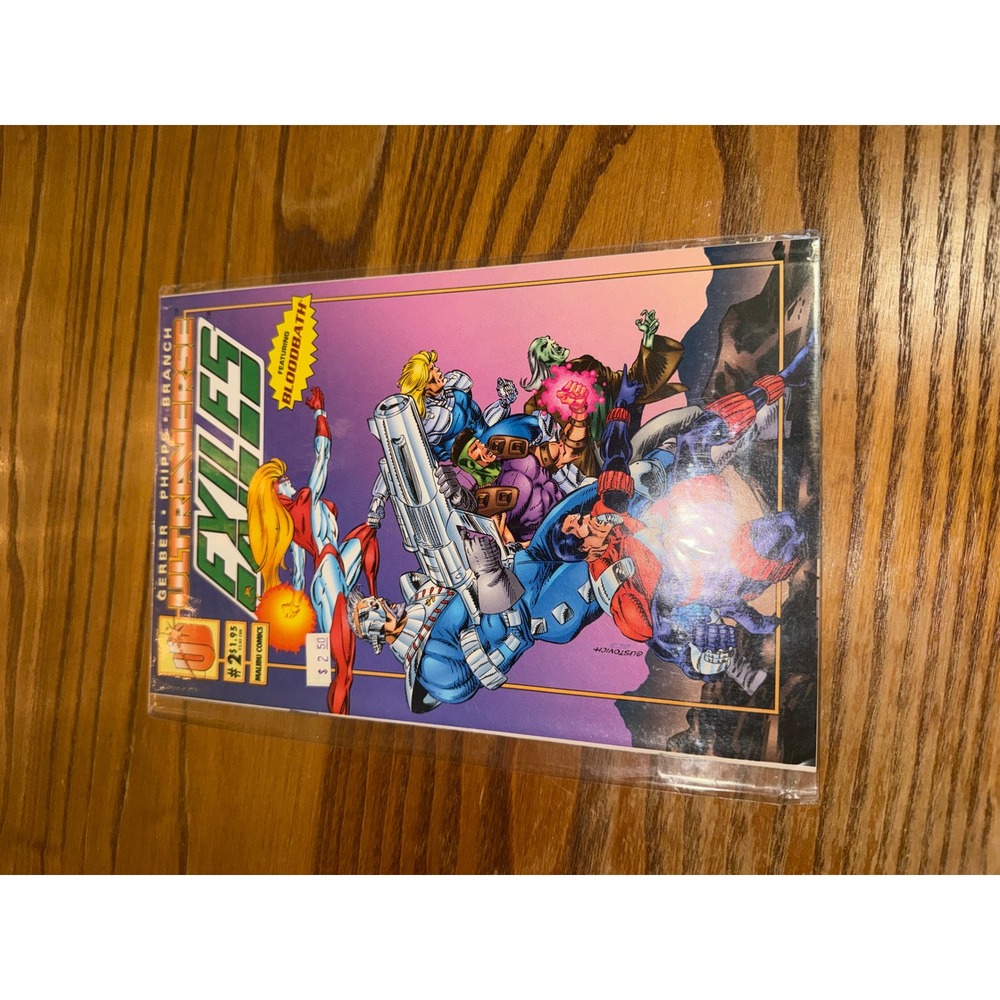 Exiles Ultraverse 2 Bloodbath Comic Book Malibu‎ Comics 1993